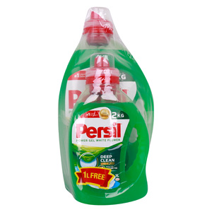Persil Deep Clean Plus Power Gel With White Flower Scent 2.9 Litres + 1 Litre