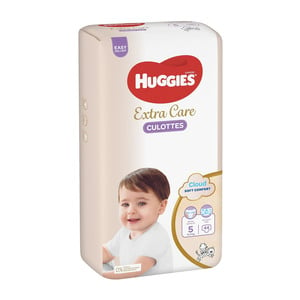 Huggies Extra Care Culottes Diaper Pants Size 5, 12-17kg Value Pack 44 pcs