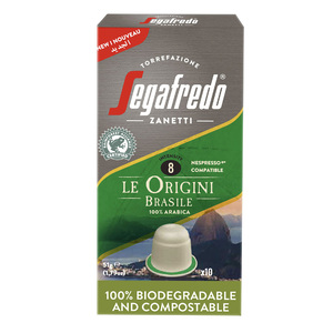 Segafredo Zanetti Le Origini Brasile Coffee 10 pcs 51 g