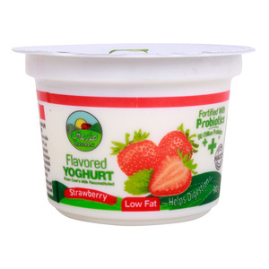 Mazzraty Probiotics Strawberry Flavoured Low Fat Yoghurt 6 x 90 g
