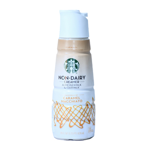 Starbucks Non-Dairy Almond & Oatmilk Caramel Macchiato Creamer 828 ml