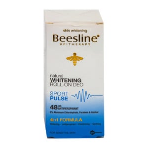 Beesline Apitherapy Natural Whitening Roll-On Deo Sport Pulse 48 Hour 50 ml