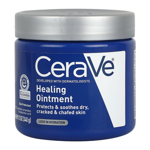 CeraVe Healing Ointment Skin Protectant, Lock in Hydration, 340 g