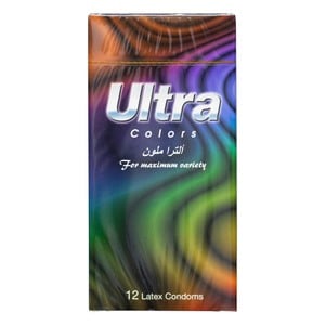 Ultra Condoms Colors 12 pcs