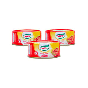 Goody Light Meat Tuna With Chilli Value Pack 3 x 160 g
