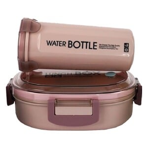 Nuzki Lunch Box With Water Bottle Assorted