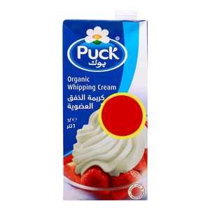 Puck Organic Whipping Cream, 1 Litre
