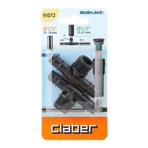 Clbber Threaded 3 Way Connect, Black, 91072