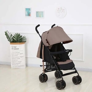 First Step Baby Buggy B818-S Brown