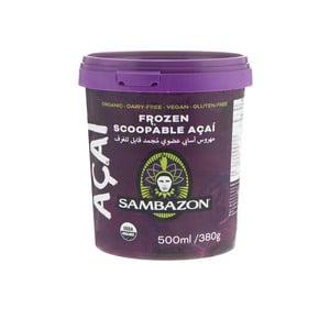 Sambazon Organic Original Scoopable Acai 500ml