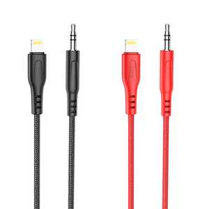 Hoco Lightning to 3.5 mm Audio Cable, 1m, Assorted Color, 1 pc, UPA18