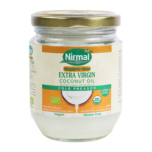 KLF Nirmal Organic Raw Extra Virgin Coconut Oil 200 ml