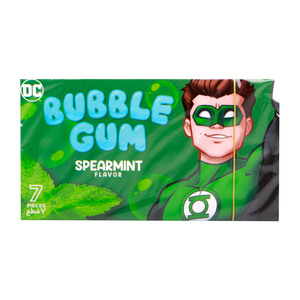 Green Lantern Bubble Gum Spearmint, 14.5 g