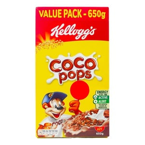 اشتري قم بشراء كيلوجز كوكو بوبس الأصلي 650 جم Online at Best Price من الموقع - من لولو هايبر ماركت Sugar&Choco Cereals في الكويت