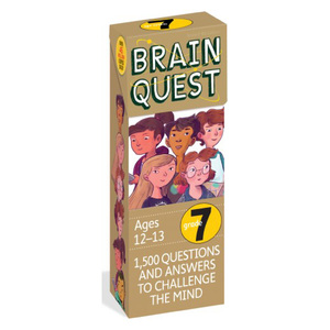 Brain Quest 7th Grade Q&A Cards, Paperback
