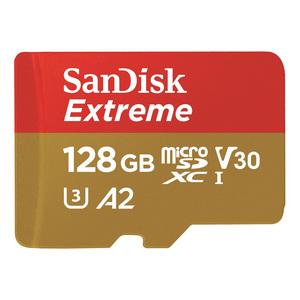 SanDisk Extreme microSDXC Card SQXAA 128GB