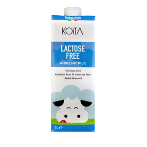Buy Koita Lactose Free Whole Fat Milk 1 Litre Online at Best Price | UHT Milk | Lulu Kuwait in UAE
