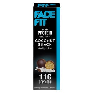 Buy Fade Fit Coconut Protein Balls 60 g Online at Best Price | Sports Nutrition | Lulu UAE in UAE
