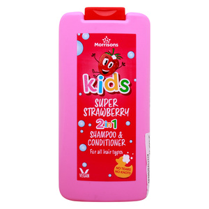 Morrisons Kids 2in1 Shampoo & Conditioner Strawberry, 250 ml
