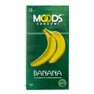 Moods Condoms Banana 12 pcs
