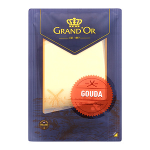 اشتري قم بشراء جراندور جبنة جودا 48٪ فاخرة، 160 جم Online at Best Price من الموقع - من لولو هايبر ماركت Sliced Cheese في الامارات