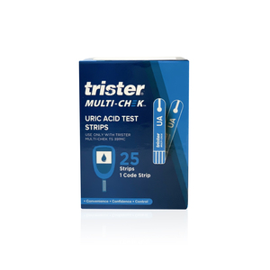Trister Multi-Check Uric Acid Test Strip TS 393MCU 25 Strips