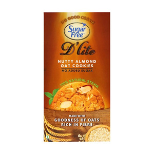 Sugar Free D'lite Nutty Almond Oat Cookies 150g