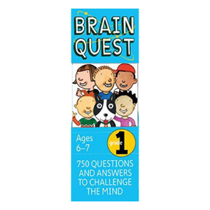 برين كويست بطاقات تعليمية أسئلة واجوبة للصف الاول ، غلاف عادي