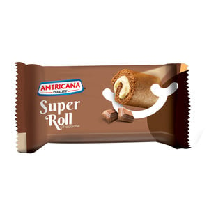 أمريكانا سوبر كيك رول بالشوكولاتة 6 × 60 جم