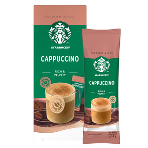Starbucks Cappuccino Rich & Velvety Premium Instant Coffee Mix 14 g