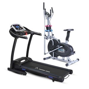 Techno Gear Treadmill F30 3HP + Techno Gear Elliptical Bike HAC001E-2A