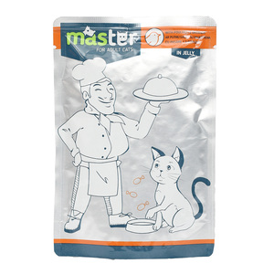 Pet Interest Master Cat Food Poultry in Jelly 80 g