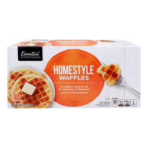 Essential Everyday Homestyle Waffles, 10 pcs, 12.3 oz (350 g)