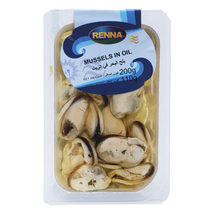 Renna Mussels In Oil 200 g