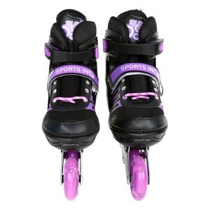 Sports Inc Inline Skating Shoe, 151, Black/Purple, Size: 39-43
