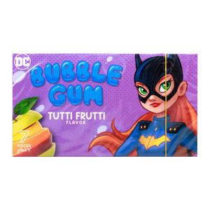Batgirl Bubble Gum Tutifruti, 14.5 g