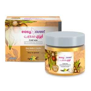 Easy Sweet Shea Butter & Vanilla Cold Wax Hair Removal 200 g