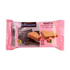 Maestro Massimo Wafer with Hazelnut Cream, 45 g