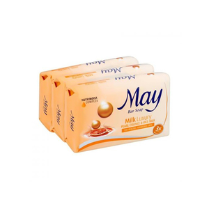 May Bar Soap Milk Luxury 3 X 85g