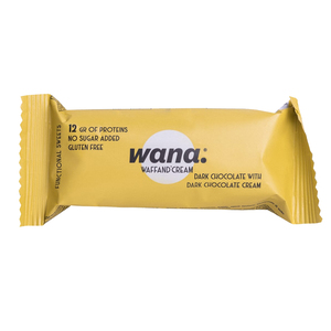 Wana Waffand'Cream Dark Chocolate With Dark Chocolate Cream 43 g