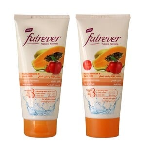 Fairever Face Wash + Face Scrub Value Pack 2 x 150 ml