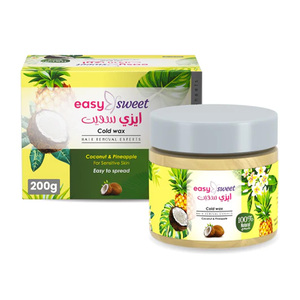 Easy Sweet Coconut & Pineapple Cold Wax Hair Removal 200 g