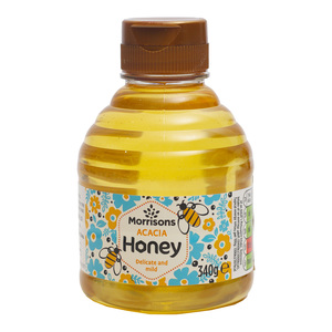 Morrisons Acacia Honey Squeeze 340 g