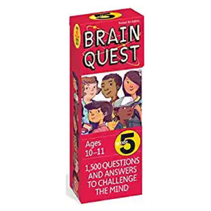 Brain Quest 5th Grade Q&A Cards, Paperback