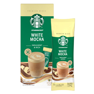 Starbucks White Mocha Indulgent & Rich Premium Instant Coffee Mix 24 g