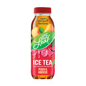 Buy Almarai Ice Leaf Peach & Hibiscus Ice Tea 400 ml Online at Best Price | Fresh Juice Assorted | Lulu Kuwait in Kuwait
