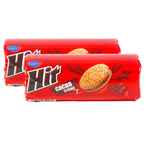 Bahlsen Hit Cocoa Creme Biscuit Value Pack 2 x 134 g