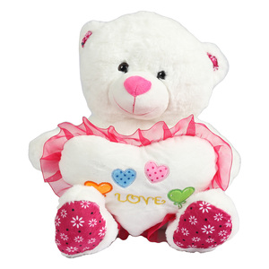 Fabiola Soft Bear With Heart 35cm YD1743335 Assorted