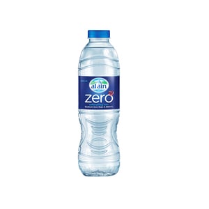 العين زيرو مياه شرب معبأة خالية من الصوديوم 500مل