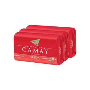 Camay Fragrance Soap Classic 3 X 125g